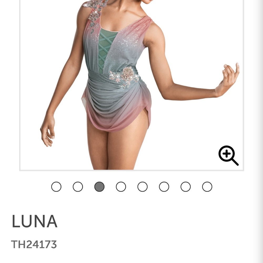 Luna Women's Gradient Dance Costume